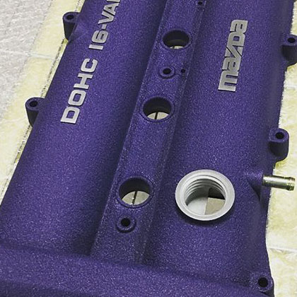 モンキー ジェネレーターカバー 結晶塗装 チヂミ塗装 オルタネータ